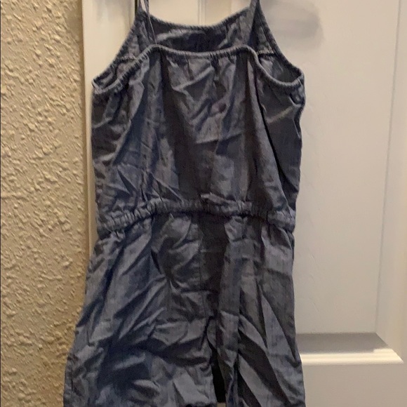 Girls denim romper - Picture 3 of 4